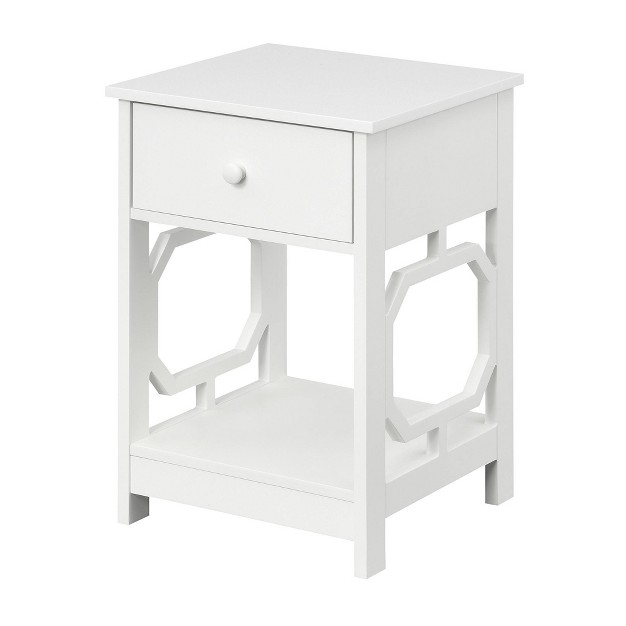 Omega 1 Drawer End Table Breighton Home