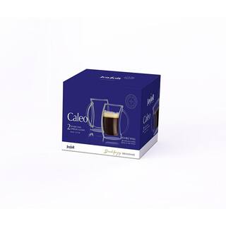 JoyJolt Caleo 2 oz. Double Wall Espresso Glasses (Set of 2) JG10217