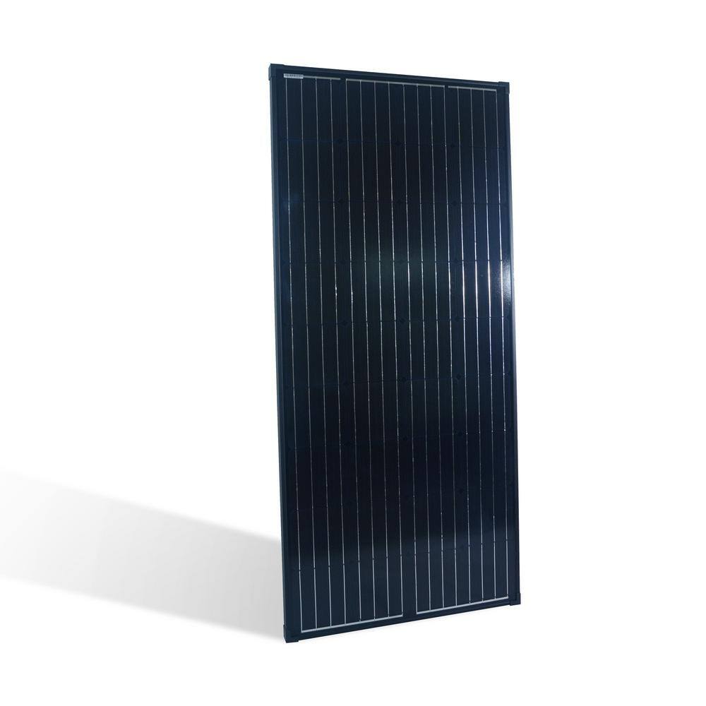 NATURE POWER 180-Watt MonoCrystalline Solar Panel with 300-Watt Power Inverter and 12 Amp Charge Controller 50183