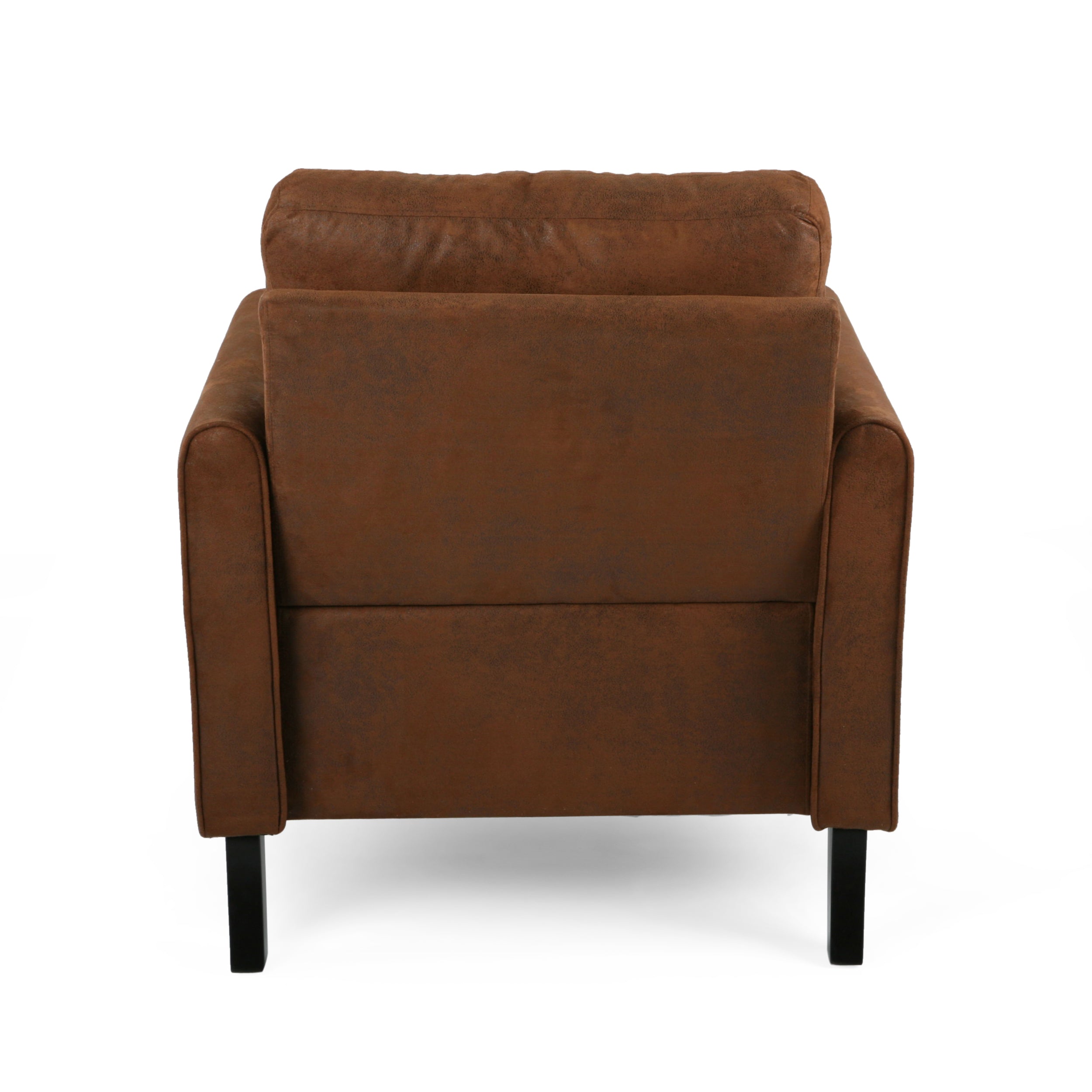 Xyan Contemporary Club Chair with Plush Microfiber Cushions