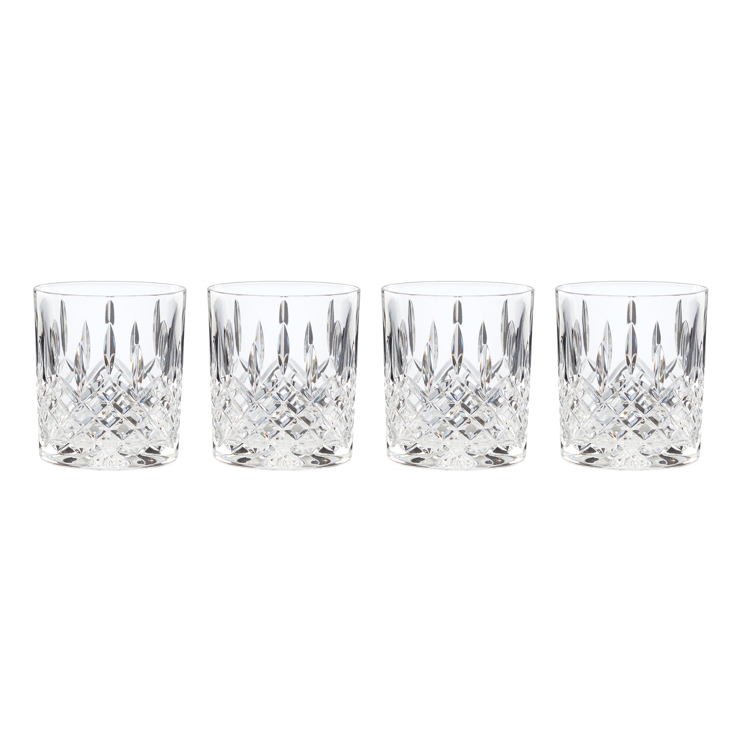 Hamilton Crystal DOF Glasses, Set of 4