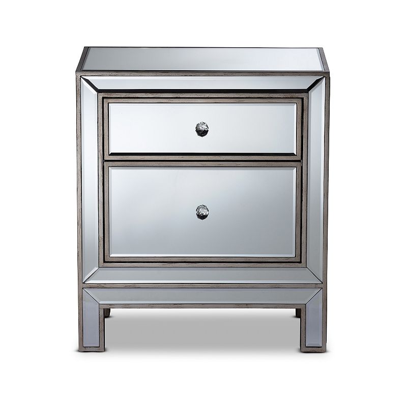 Baxton Studio Fadri Nightstand Table