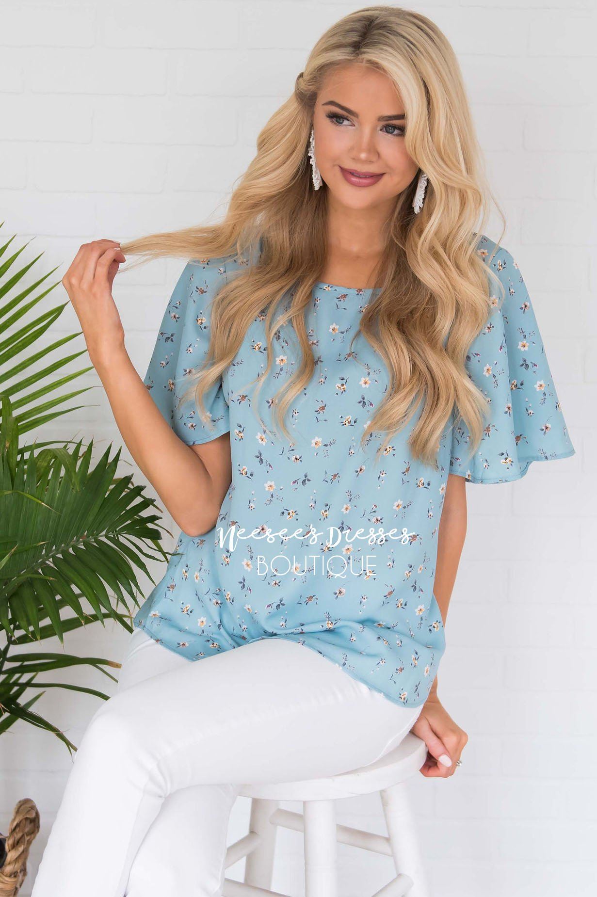 Forever Yours Floral Blouse