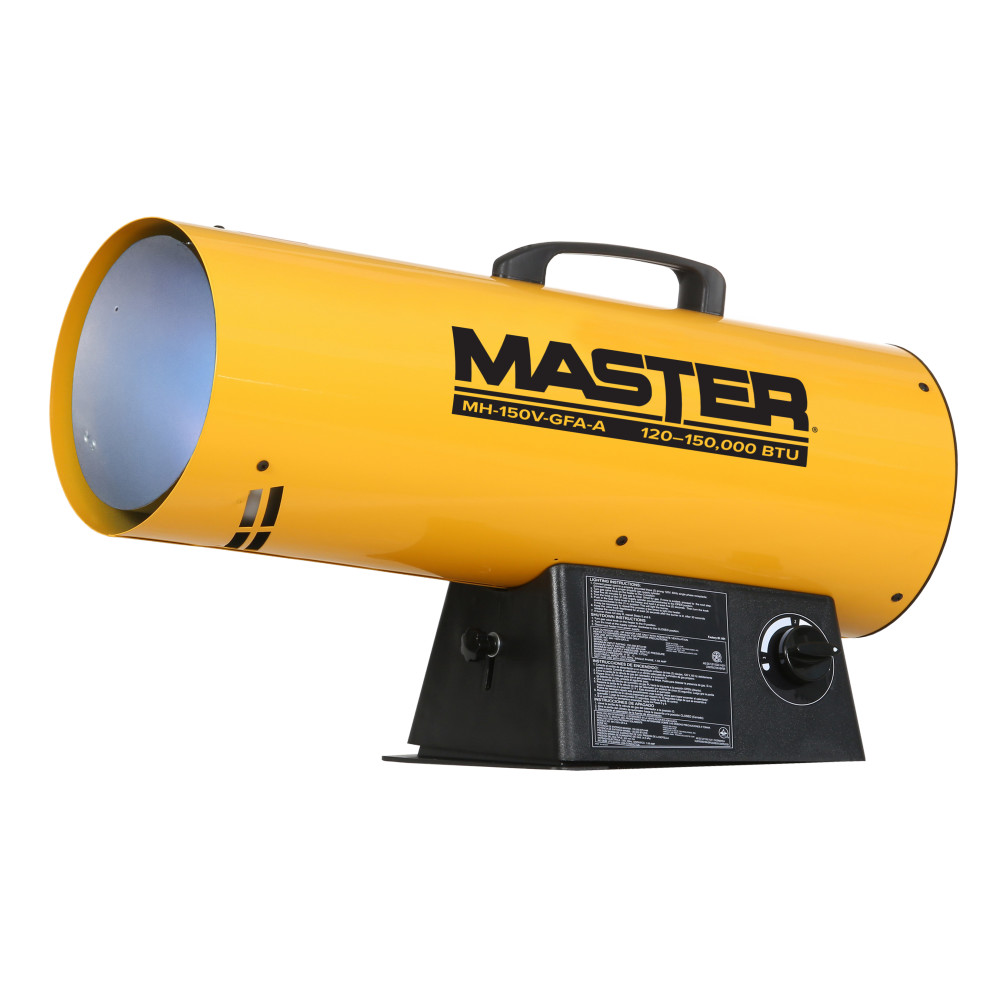 Master 125-150,000 BTU Propane Forced Air Heater