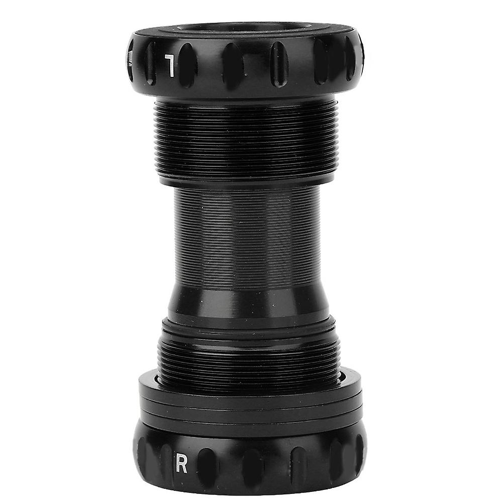 Aluminium Alloy Lightweight Mountain Bike Bb Screwing In Thread Ceramics Bearing Bottom Bracket Bicycle Accessoryblack