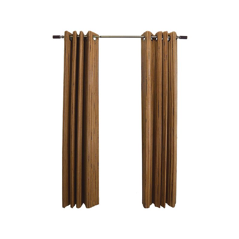 Versailles Home Fashions Bamboo Wood Window Curtain