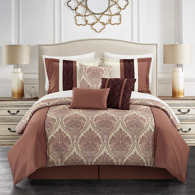 Chic Home Phantogram 6-piece Comforter Set with Coordinating Pillows