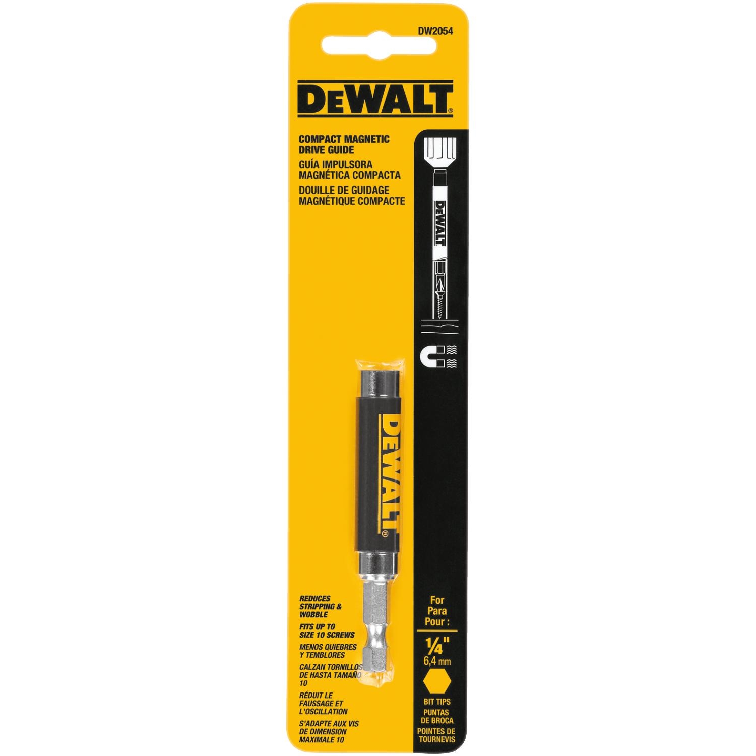 DW 3 in. L Drive Guide Heat-Treated Steel 1 pc