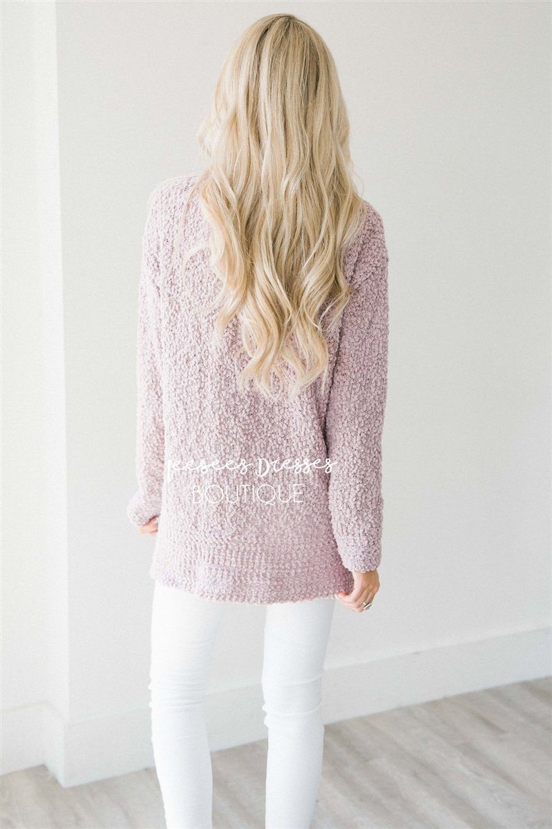 Cozy Fall Popcorn Pullover Sweater