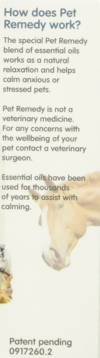 Pet Remedy Natural De-Stress and Calming Refillable Mini Spray for Pets