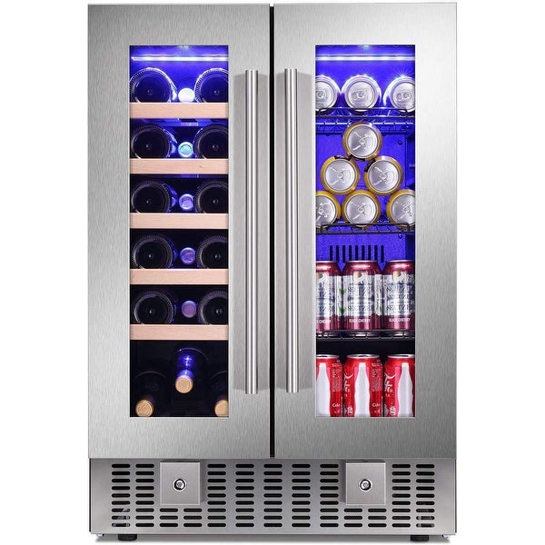 Wine Cooler Beverage Refrigerator Beer Mini Fridge