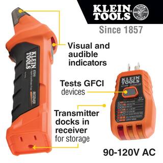 Klein Tools Digital Circuit Breaker Finder with GFCI Outlet Tester and Accessory Kit M2O41519KIT