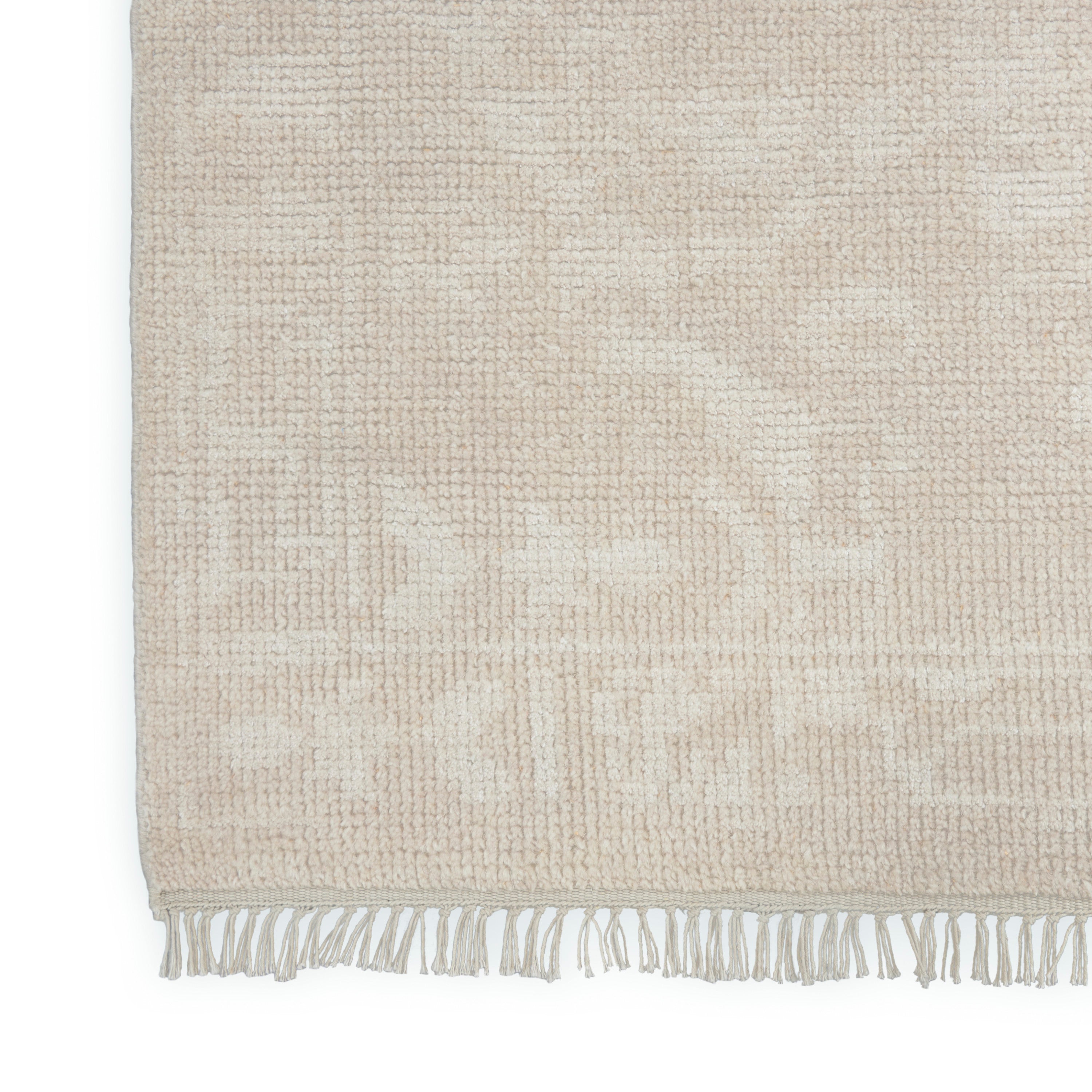 Elan Hand Knotted Light Grey Rug