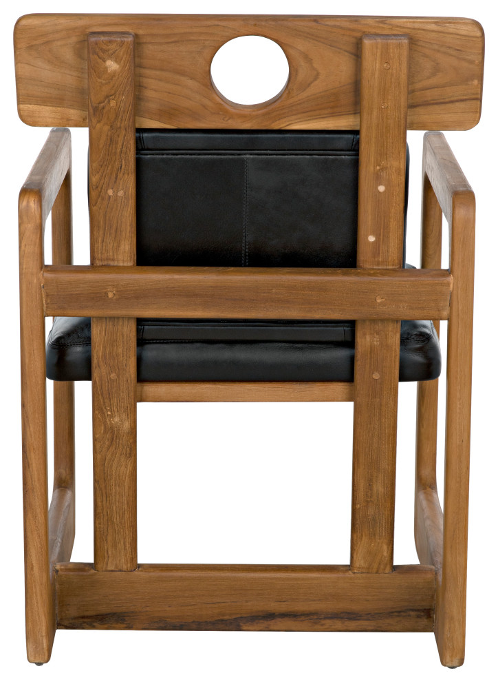 Buraco Arm Chair  Teak   Midcentury   Armchairs And Accent Chairs   by Noir  Houzz