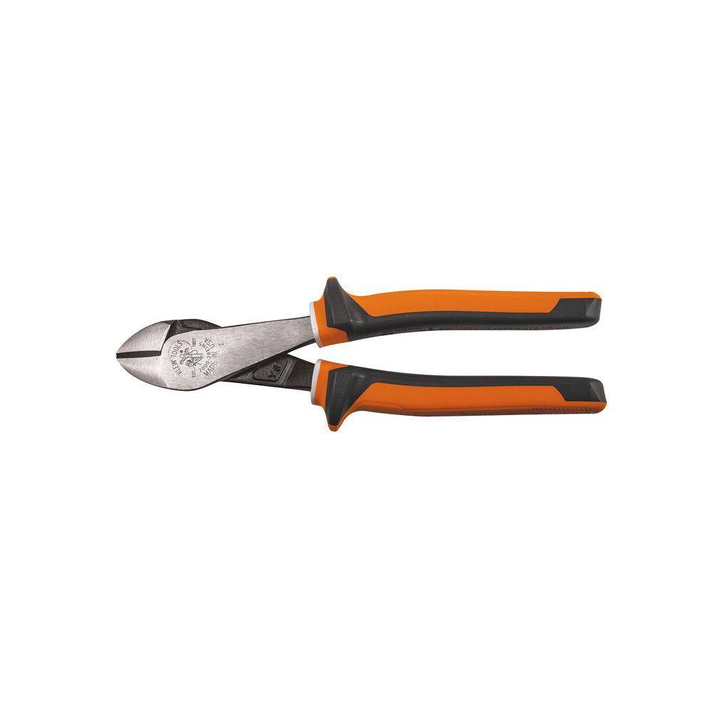 Klein Tools Diagonal Cutting Pliers Insulated Slim Handle 8-Inch 200028EINS