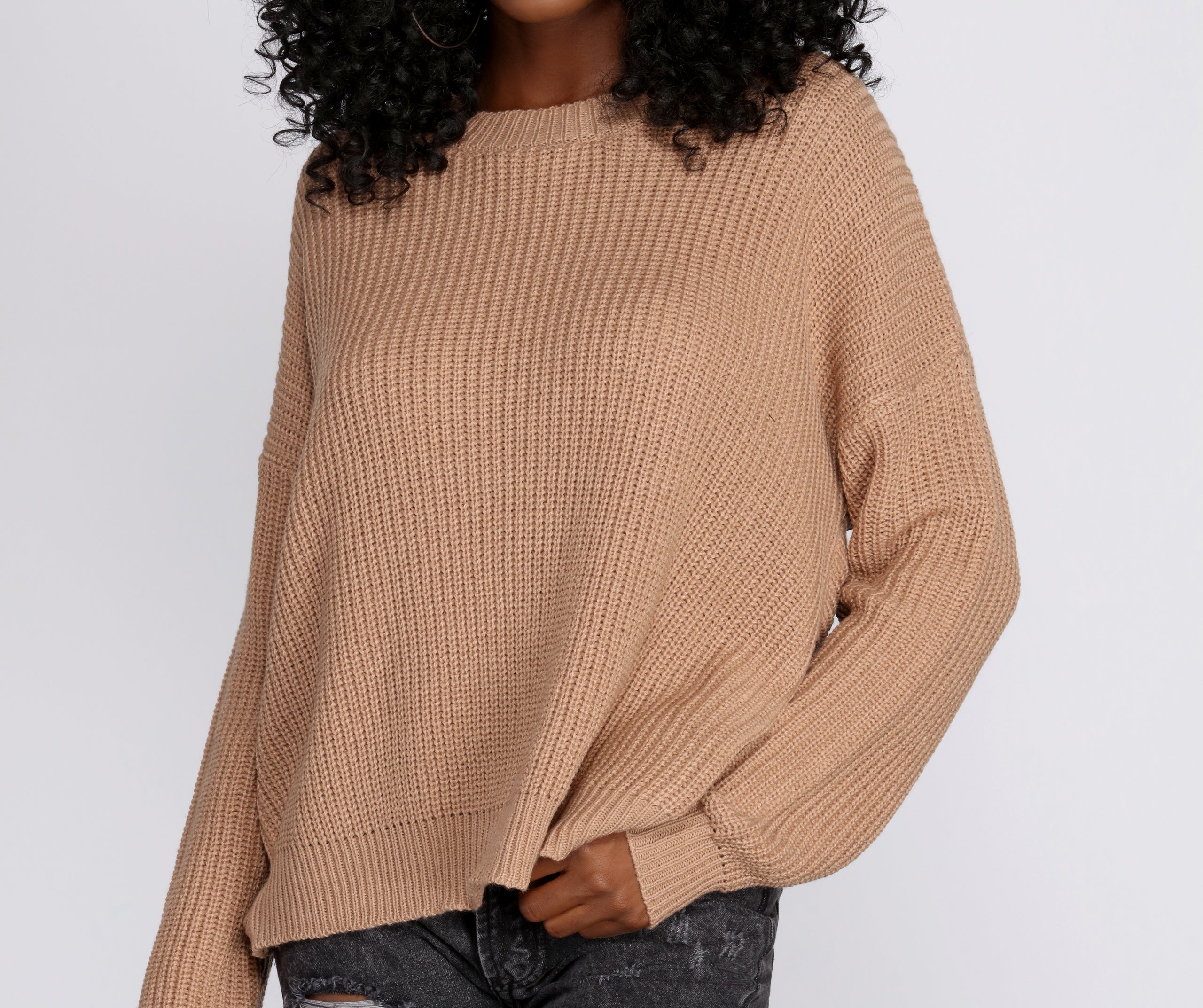 Knot Thinking About You Sweater