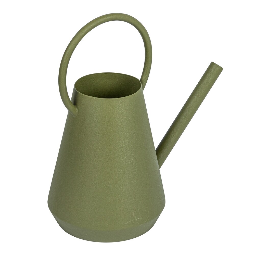 Textured Metal Garden Watering Can   10.3\