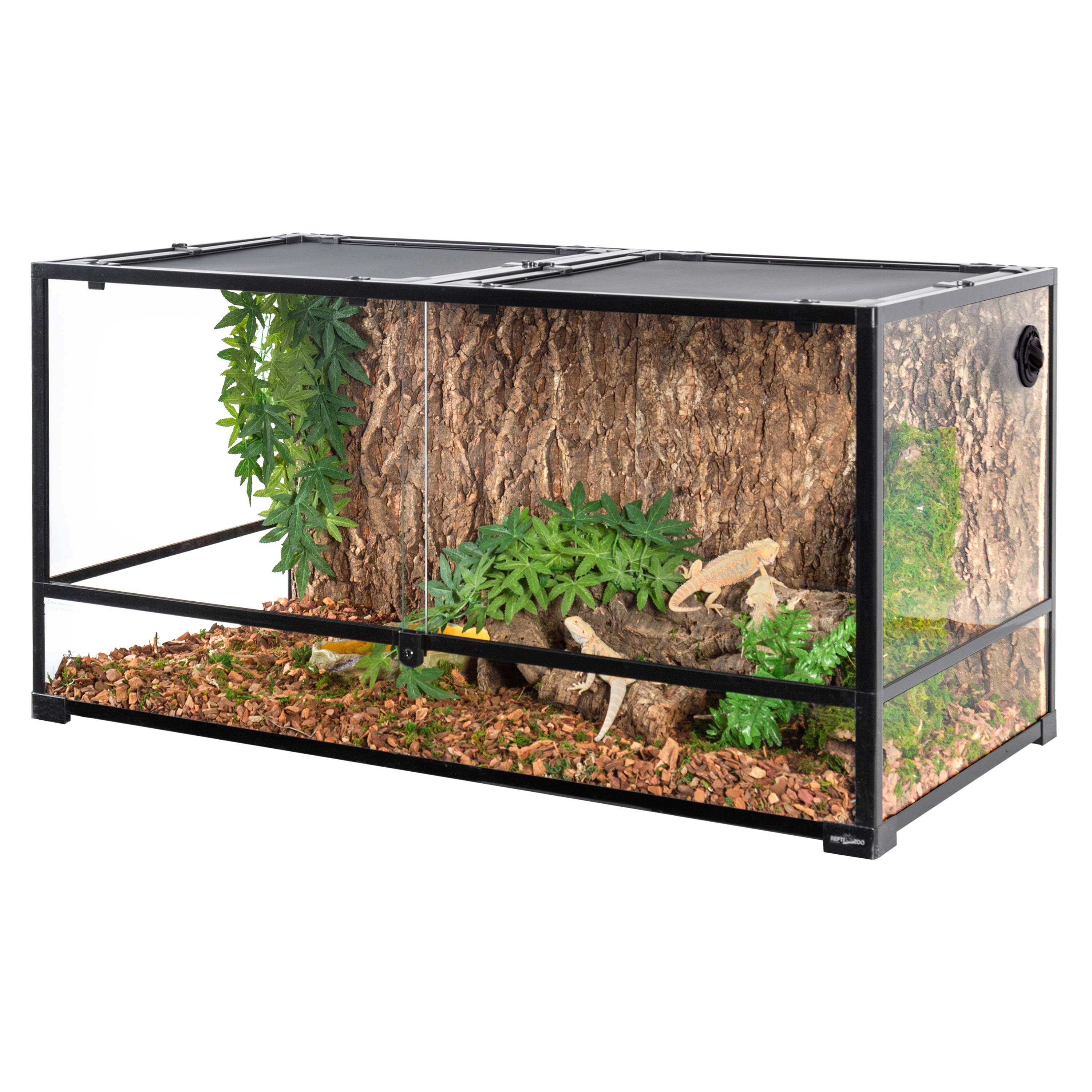 REPTIZOO Large Reptile Glass Terrarium， Tall Extra - Long 48