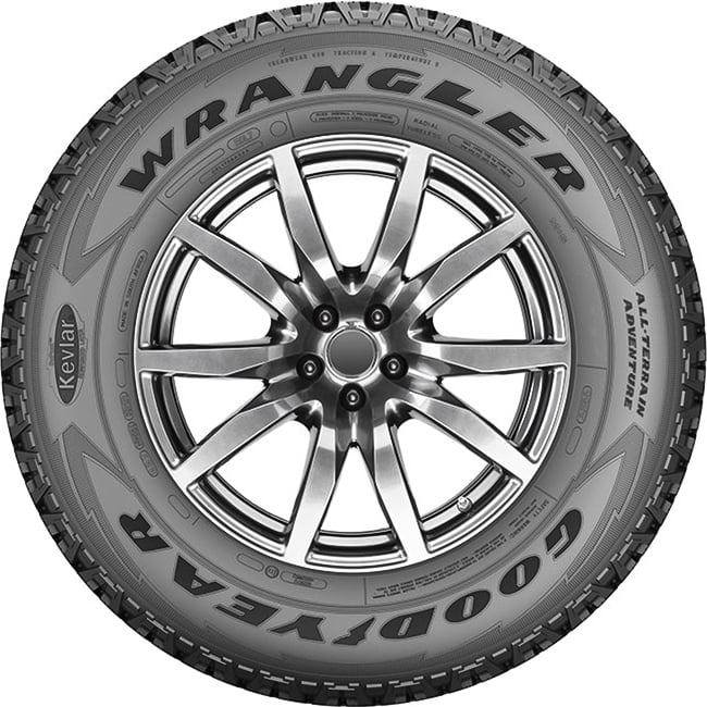 Goodyear Wrangler All-Terrain Adventure with Kevlar 275/55R20 113 T Tire