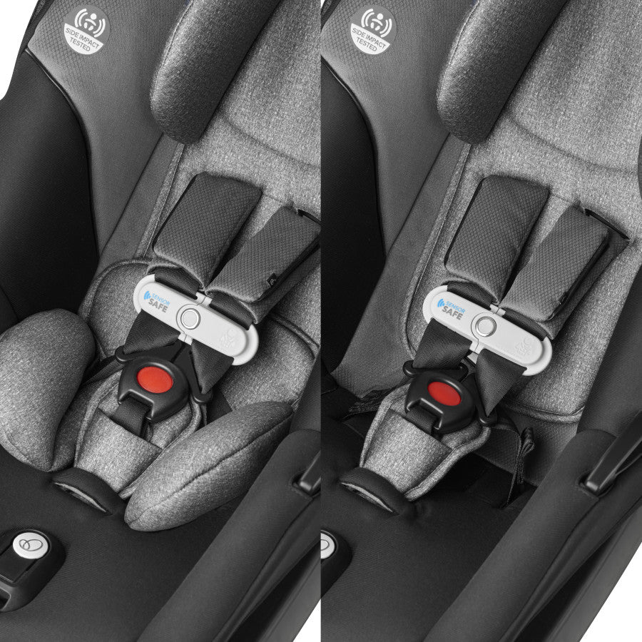 SecureMax Infant Car Seat with SensorSafe + SafeZone Load Leg Base