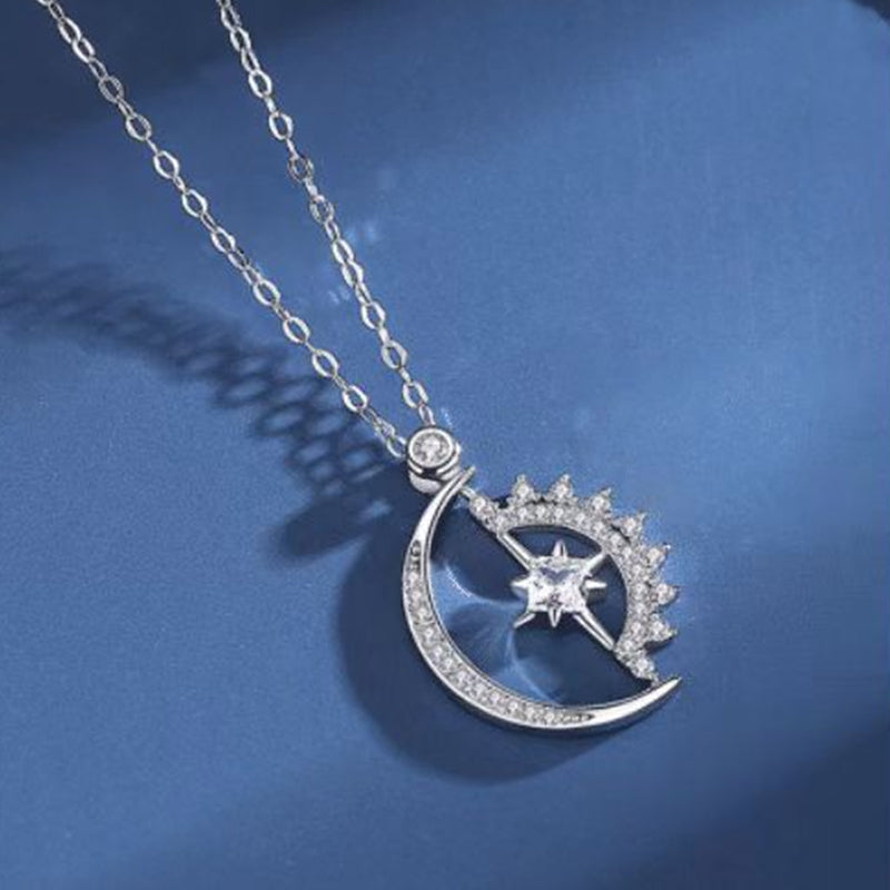 Moon And Star Necklace