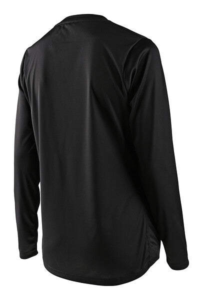 Troy Lee Designs Lilium Long Sleeve MTB Jersey - Womens - Black