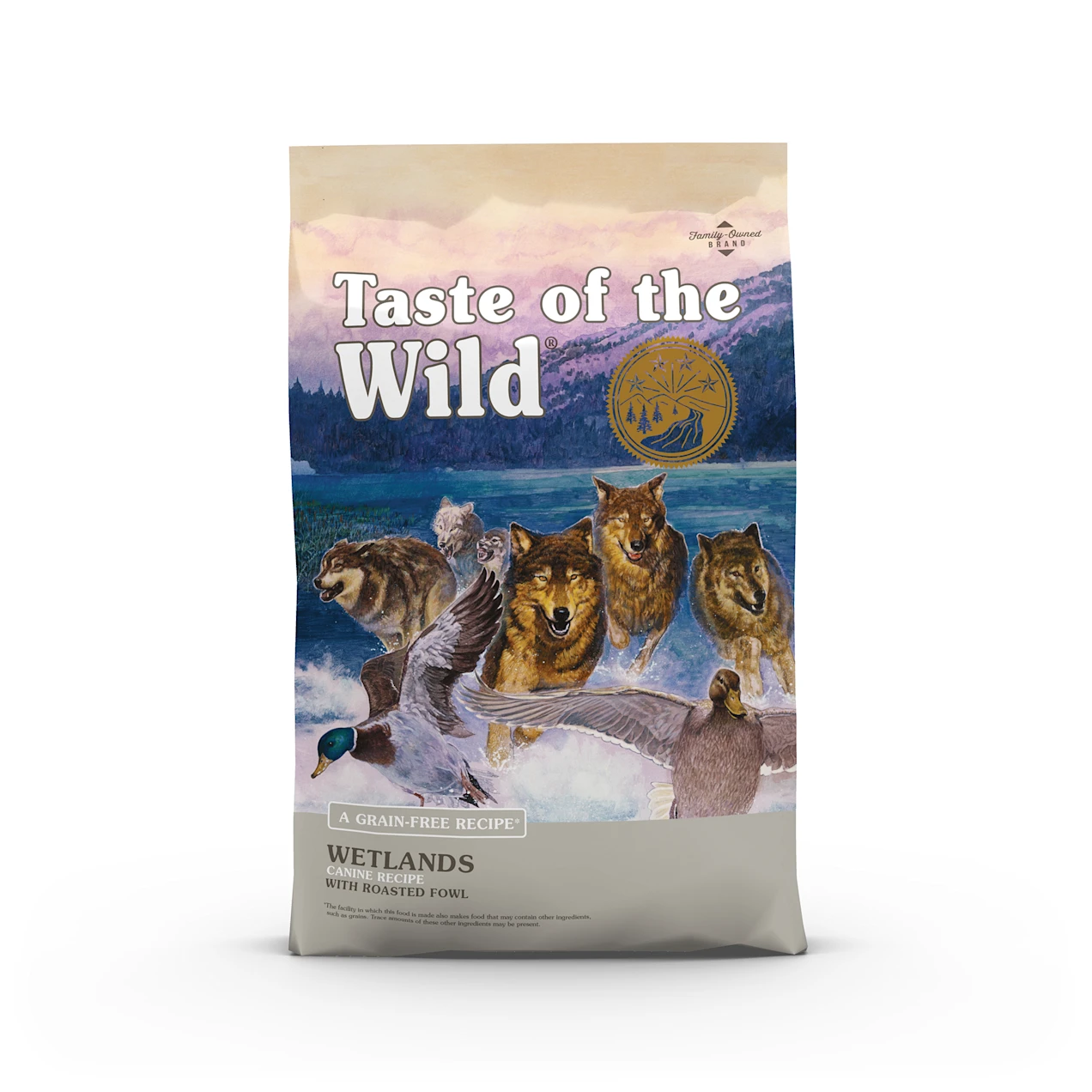 Taste of the Wild Wetlands Grain-Free Roasted Duck Dry Dog Food， 28 LBS