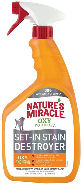 Nature's Miracle Dog Oxy Formula Set-In Stain Destroyer and Odor Remover Refill