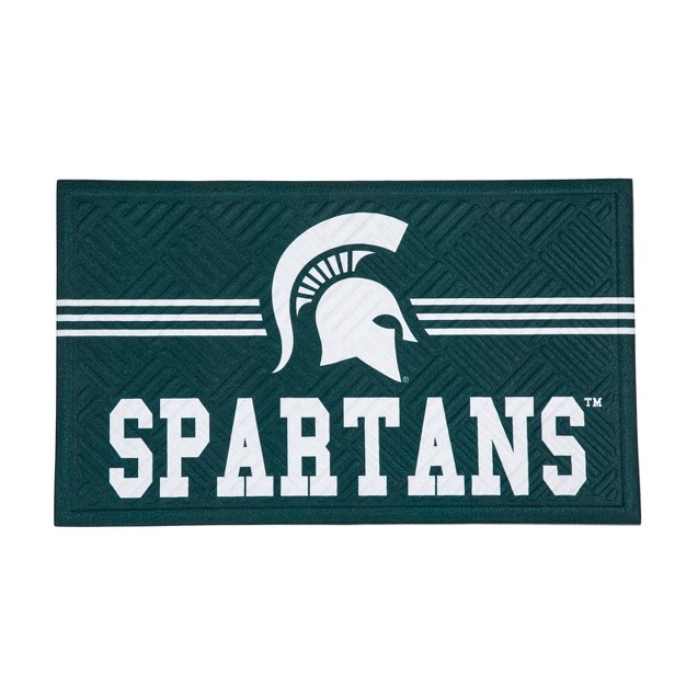 Embossed Mat Cross Hatch Michigan State University