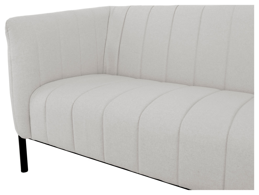 First of A Kind Jaxon Sofa Light Gray   Transitional   Sofas   by First of a Kind USA Inc  Houzz