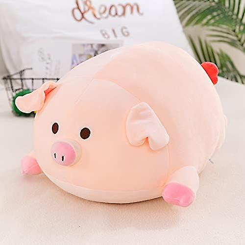 Pig Stuffed Animal Plush Hugging Pillow，23.7pig Stuffed Plush Pillows Hugging，fat Soft Cute Toy Birthday Gift Squishy Anime Marshmallow Fluffy Adults(