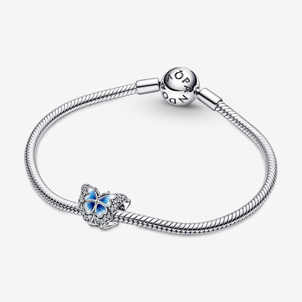 PANDORA  Blue Butterfly Sparkling Charm