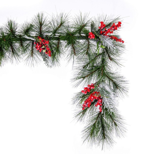 Vickerman Frosted Red Garlands