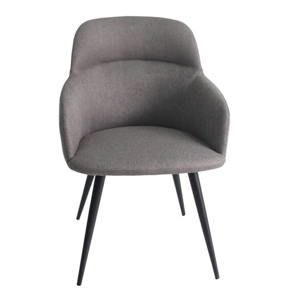 Modrest Scranton Modern Grey   Black Dining Chair ...