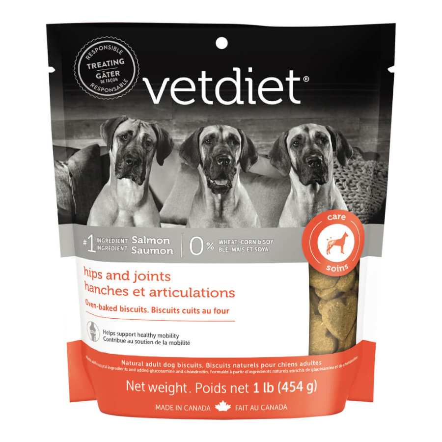 Vetdiet Hips and Joints Biscuits Dog Treats 16oz