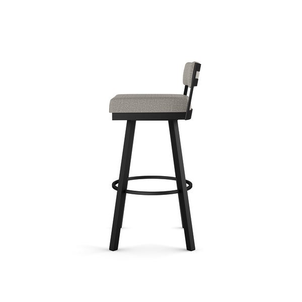 Amisco Travis Swivel Counter and Bar Stool