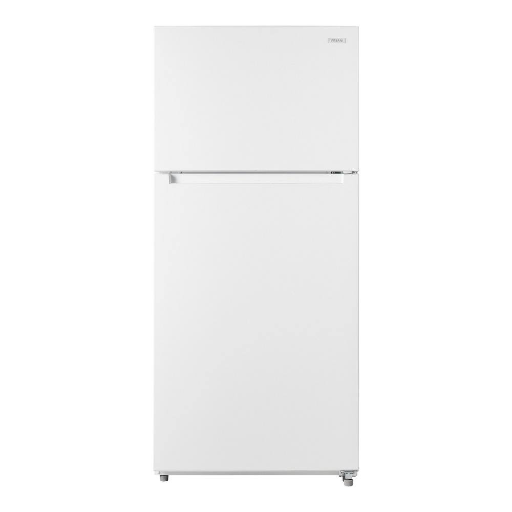 Vissani 18 cu. ft. Top Freezer Refrigerator DOE in White MDTF18WHR