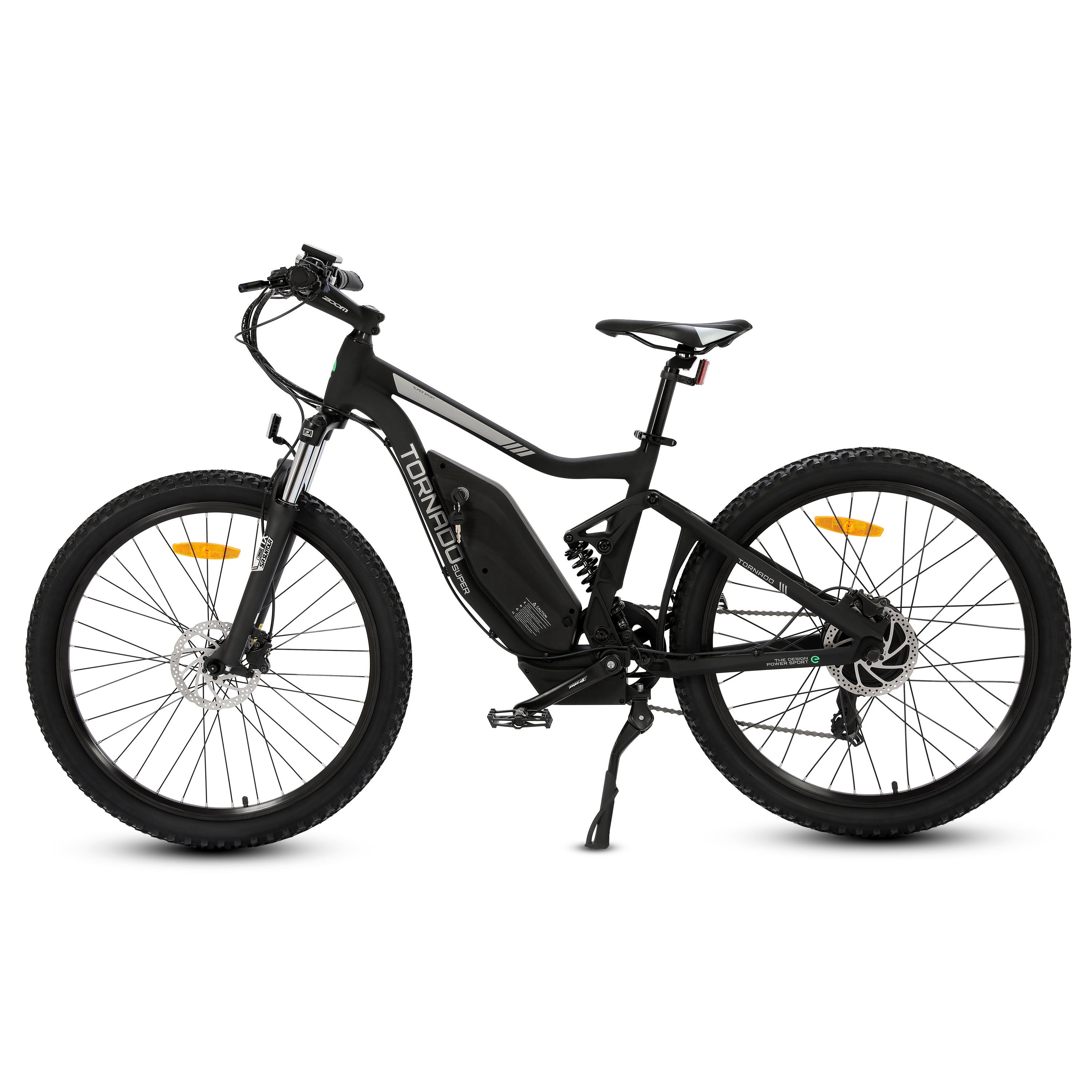 🔥(Last Day Sale 70% OFF) 💥CLEARANCE SALE💥Ecotric Tornado All Terrain Full Suspension Electric Mountain Bike For Maximum Comfort 750W For Outdoor Riding