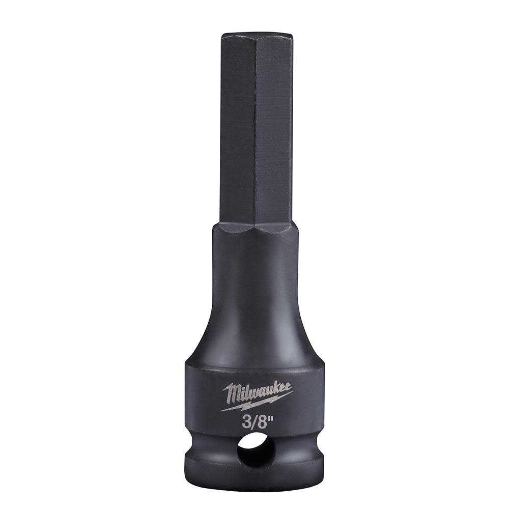 Milwaukee SHOCKWAVE Lineman's 3/8 in. Drive 3/8 in. Hex Bit Socket 49-66-5152 from Milwaukee