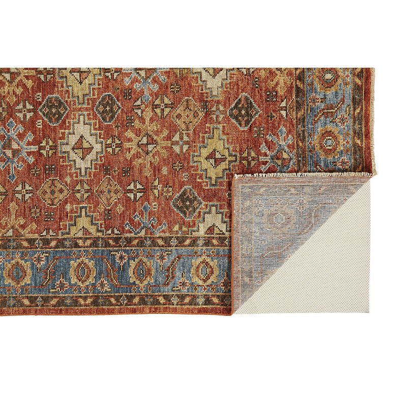 Weave and Wander Irie Traditional Oushak Flora Fauna Rug