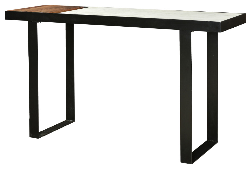 Blox Console Table   Industrial   Console Tables   by HedgeApple  Houzz