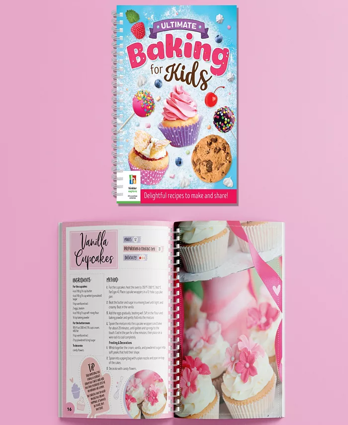 Hinkler Ultimate Baking For Kids Kit Cookbooks For Kids Cooking With Children Baking Utensils And Guides Childrens Hobbies Learn To Bake Baking For Kids