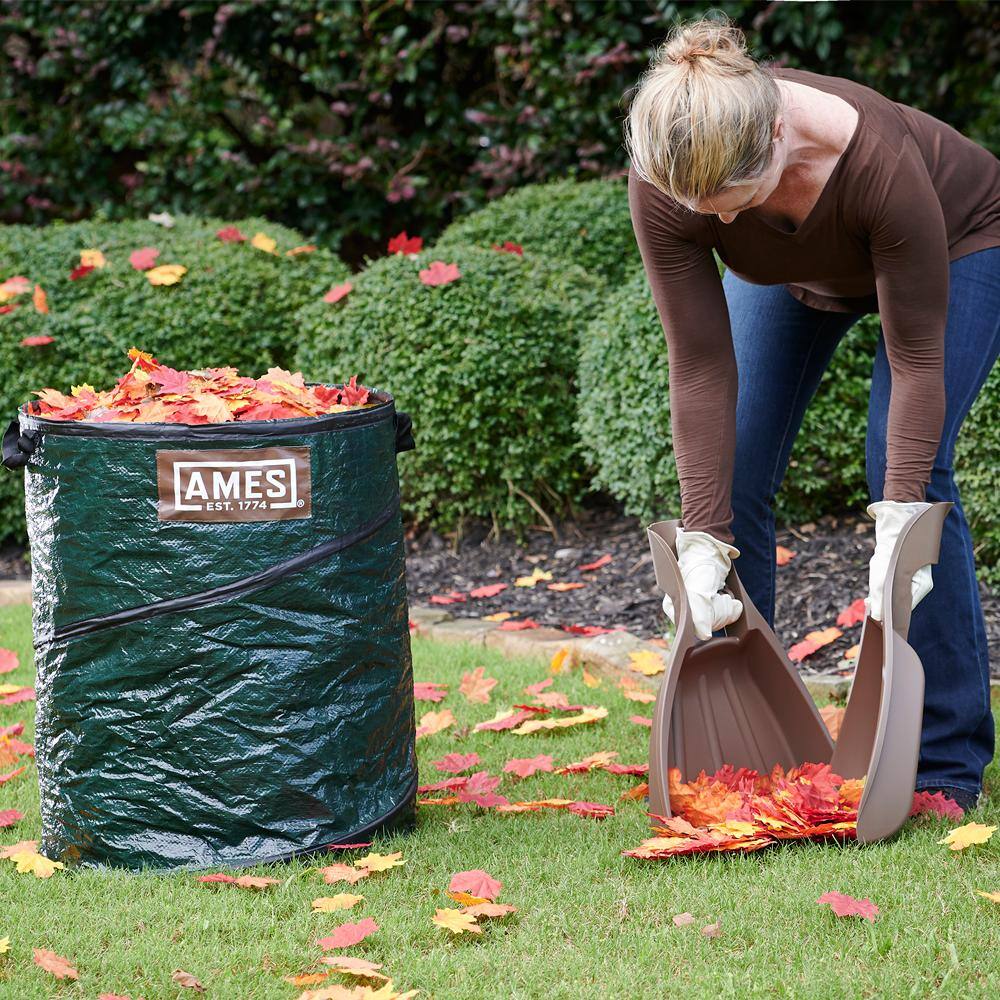 Ames Leaf Collecting Tool Set with Garden Claws and Collapsible Garden Waste Bag for Leaves Mulch and Other Debris 20212223