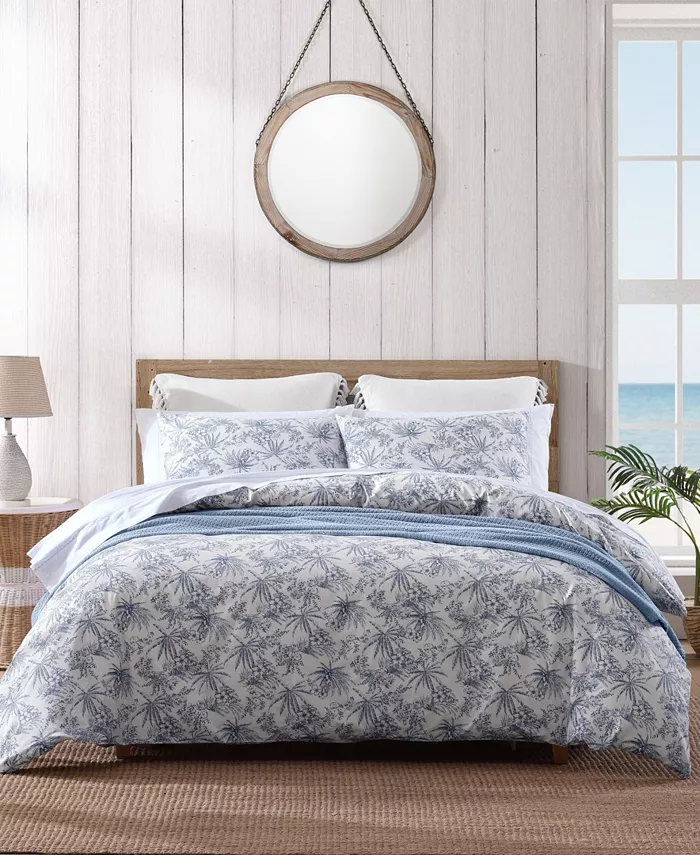 Tommy Bahama Home Pen And Ink Cotton 3 Piece Duvet Cover Set， Full Queen