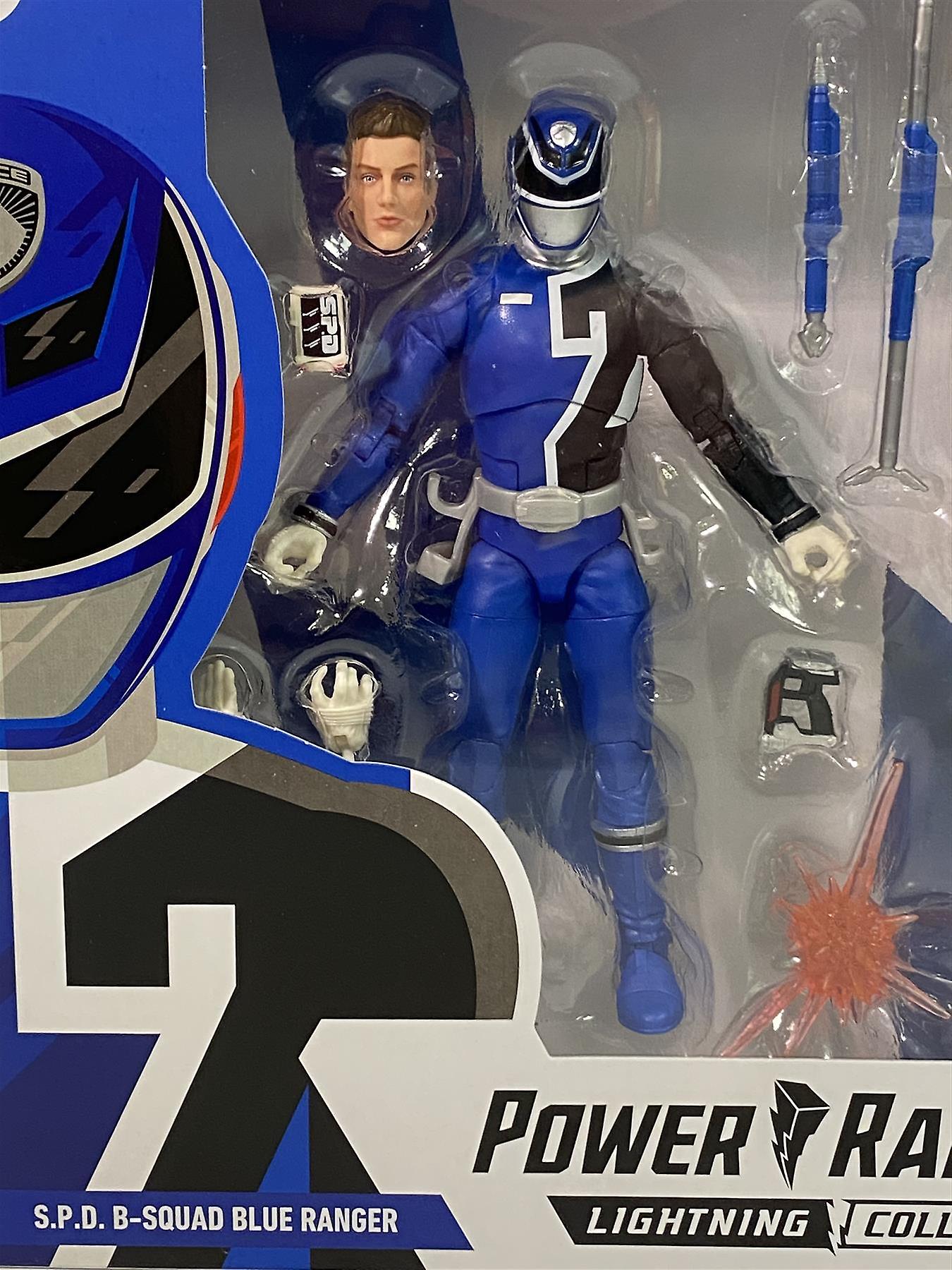 Power Rangers S.P.D A and B Squad Blue Ranger Lightning Collection Hasbro F1171