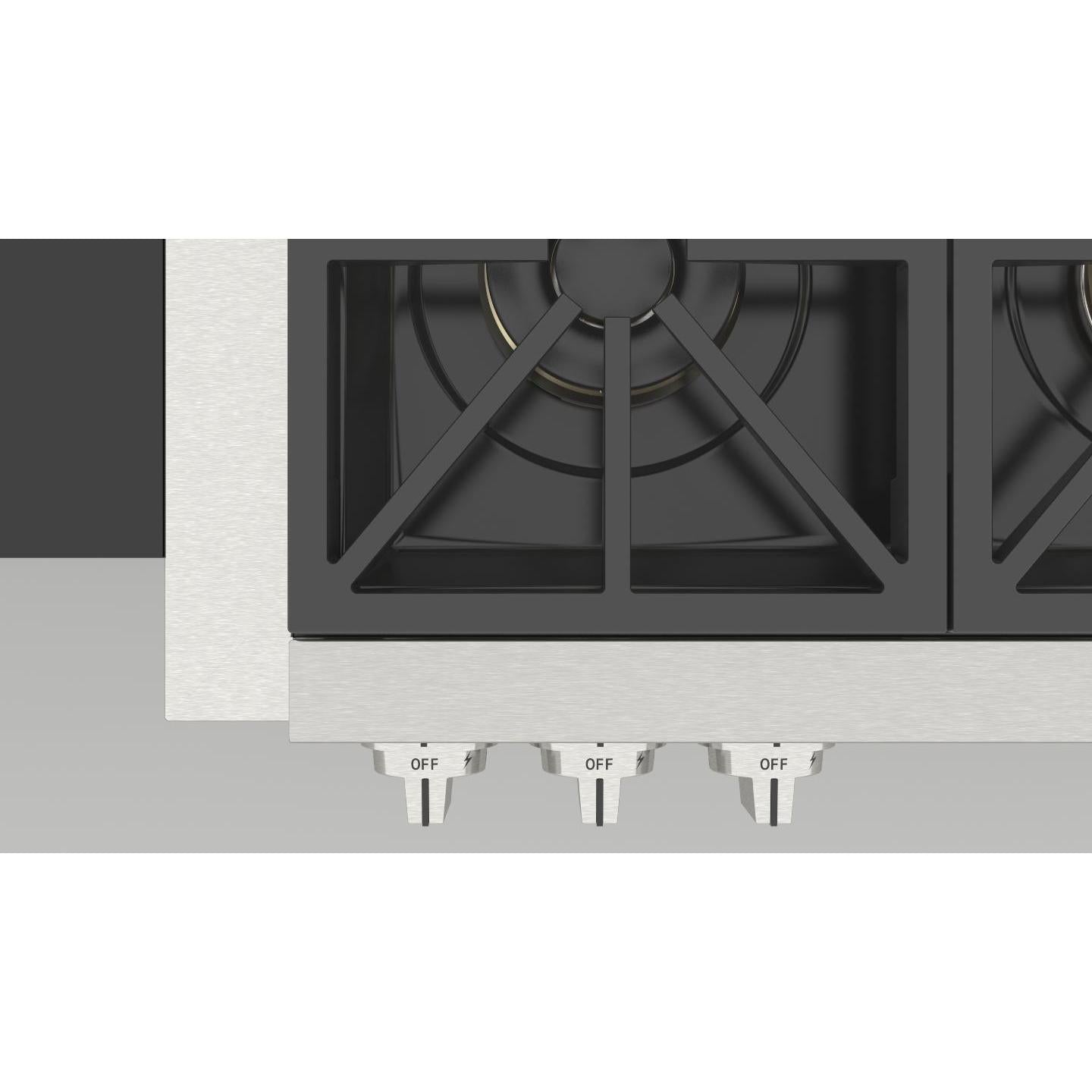 Fulgor Milano 36-inch Buit-in Gas Rangetop with 6 Burners F6GRT366S1