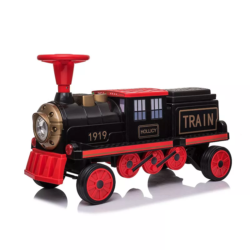 Blazin Wheels 12-Volt Battery Operated Funny Train Ride-On