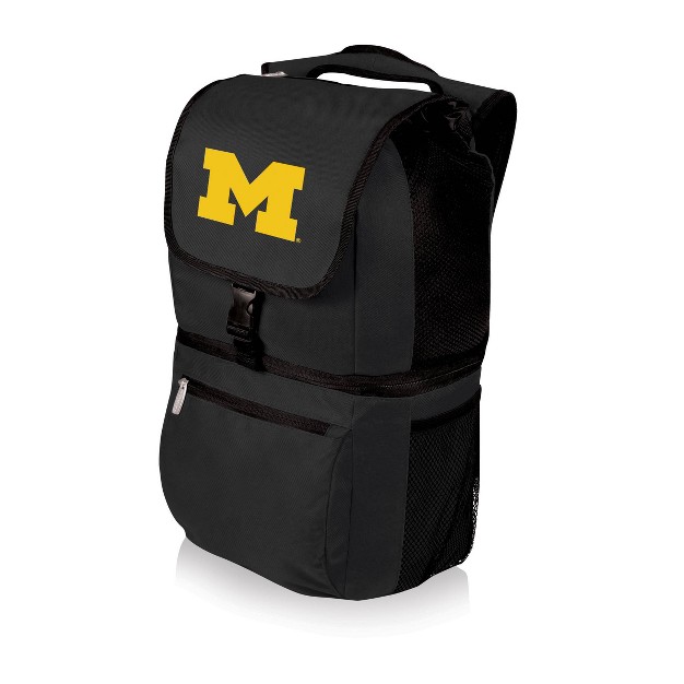 Ncaa Michigan Wolverines Zuma Backpack Cooler Black