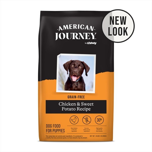 American Journey Puppy Chicken and Sweet Potato Recipe Grain-Free Dry Dog Food