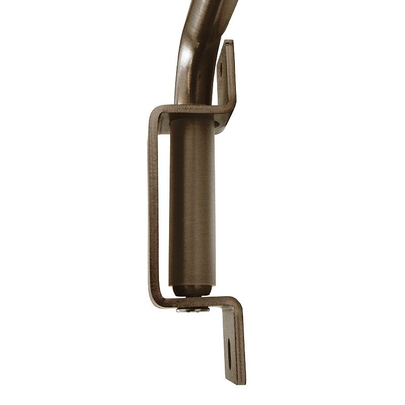 Achim Innovative Brent Swing Arm Curtain Rod